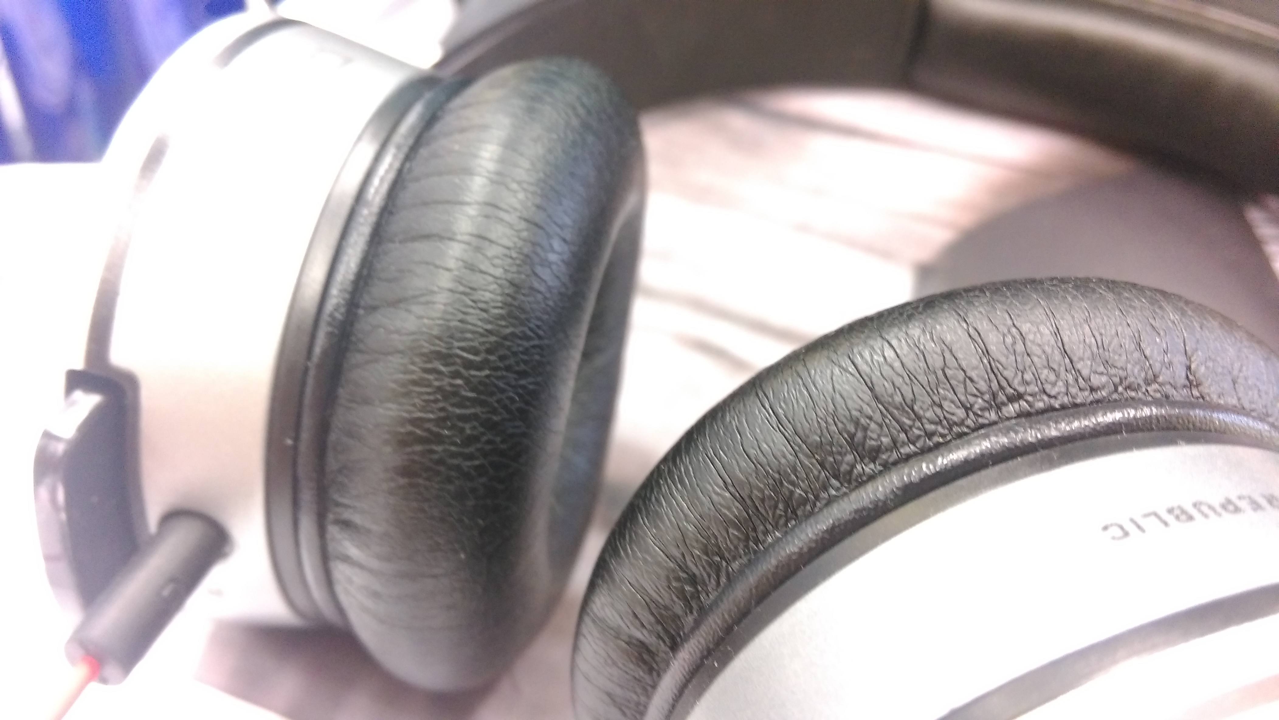 close up headphones