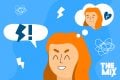 Graphic shows a young person engaging in bullying behaviour, but a thought bubble above their head shows they are sad about it and want to know how to stop bullying